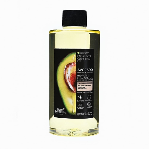 Гидрофильное масло для глубокого очищения лица с экстрактом авокадо Eco Branch Deep Cleansing Oil Avocado